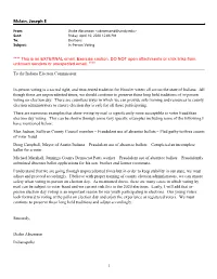 Mclain, Joseph E **** This Is an EXTERNAL Email. Exercise Caution. DO NOT Open Attachments Or Click Links from Unknown Senders O