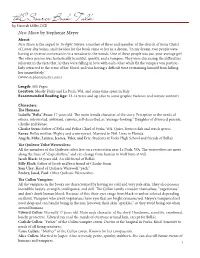 New Moon Book Talk