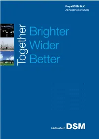 Royal DSM N.V. Annual Report 2006