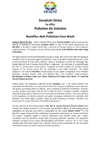 Sonakshi Sinha Pollution Ka Solution