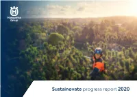 Sustainovate Progress Report 2020 Key Data