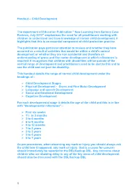 Child Development Stages