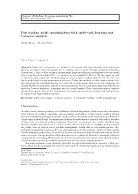 Day Trading Profit Maximization with Multi-Task Learning and Technical Analysis