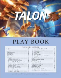 Talon 2Nd Edition Play Book