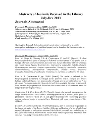 Abstracts of Journals Received in the Library July-Sep 2012