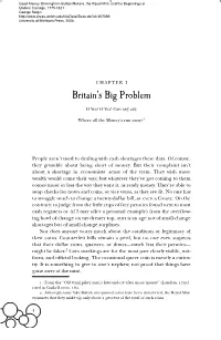 Britain's Big Problem