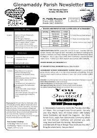 Glenamaddy Parish Newsletter
