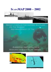 Scapa Map Report 2002