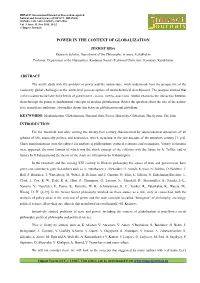 2.Applied-POWER in the CONTEXT of GLOBALIZATION-Zekrist Rida