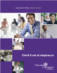 Check It out at Niagarau.Ca PRESIDENT’S MESSAGE
