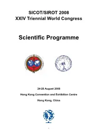 Final Scientific Programme Revised