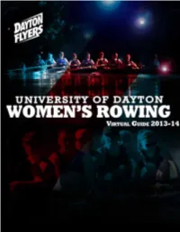 Rowing Schedule 2013 -14 41