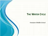 The Water Cycle