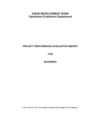 Capacity Building Project in the Water in Indonesia