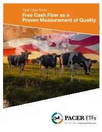 Free Cash Flow As a Proven Measurement of Quality