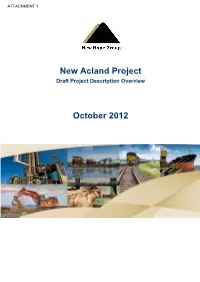 New Acland Project October 2012