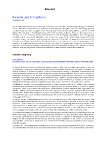 Ricardo Luis Armentano Armen@Ieee.Org