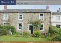 School House, Friar Row, Caldbeck, Wigton, Ca7 8Ds Guide Price £220,000