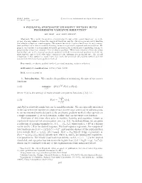 A Proximal Stochastic Gradient Method with Progressive Variance Reduction∗