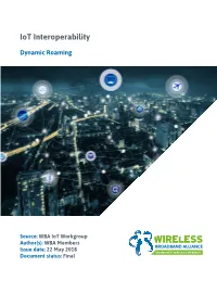 Iot Interoperability