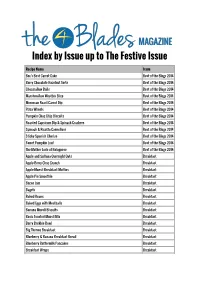 Master Index