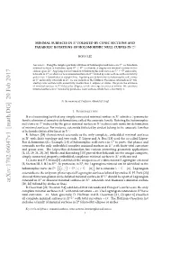 Minimal Surfaces in ${\Mathbb {R}}^{4} $ Foliated by Conic Sections