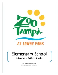 Elementary School Educator’S Activity Guide