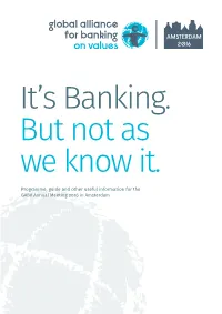 It's Banking. but Not As We Know