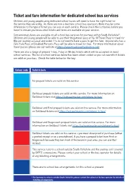 School Bus Operator Ticketing Guide