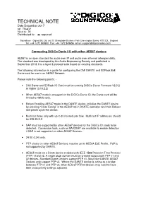 TECHNICAL NOTE Date December 2017 Ref TN402 Raised By: DB Distributed To: As Required