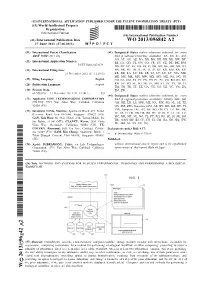 WO 2013/096842 A2 27 June 2013 (27.06.2013) W P O P C T