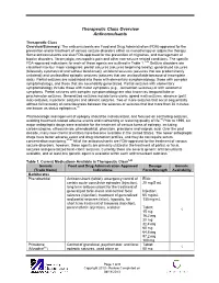 Therapeutic Class Overview Anticonvulsants