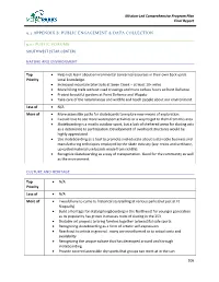 Appendix B: Public Engagement & Data Collection