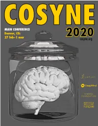 Cosyne Program Book
