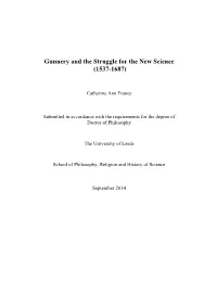 Gunnery and the Struggle for the New Science (1537-1687)