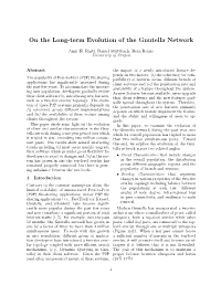On the Long-Term Evolution of the Gnutella Network