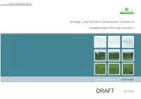Strategic Land Allocation Development Framework