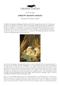 Chapter **: Animals Rights