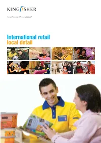 Kingfisher Annual Report and Accounts 2006/07