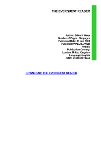 {PDF} the Everquest Reader