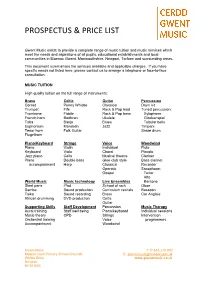Prospectus & Price List