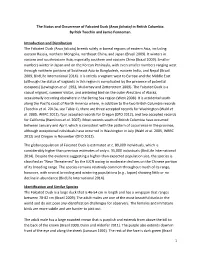 The Status and Occurrence of Falcated Duck (Anas Falcata) in British Columbia