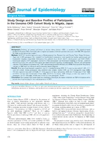 Study Design and Baseline Profiles of Participants In
