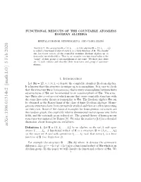 Functional Reducts of Boolean Algebras