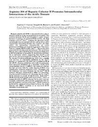 Arginine 200 of Heparin Cofactor II Promotes Intramolecular Interactions of the Acidic Domain IMPLICATION for THROMBIN INHIBITION*