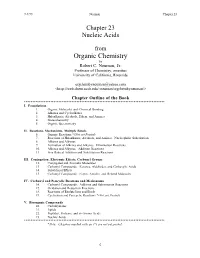 Chapter 23 Nucleic Acids