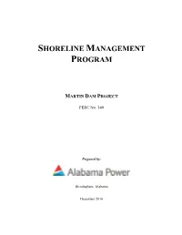 Shoreline Management Program