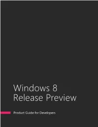 Windows 8 Release Preview