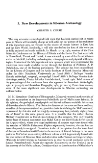 3. New Developments in Siberian Archreology