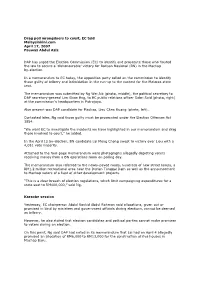 Drag Poll Wrongdoers to Court, EC Told Malaysiakini.Com April 17, 2007 Fauwaz Abdul Aziz